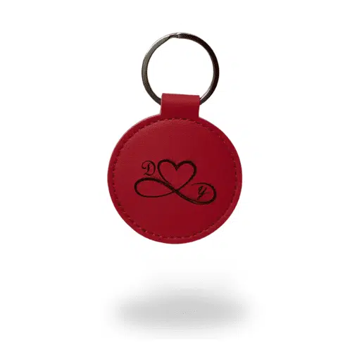 llavero cuero redondo Llaveros de cuero redondo personalizados